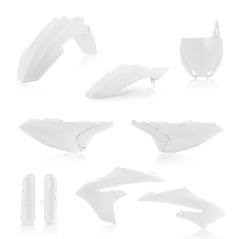 Acerbis 18+ Yamaha YZ65 Full Plastic Kit - White