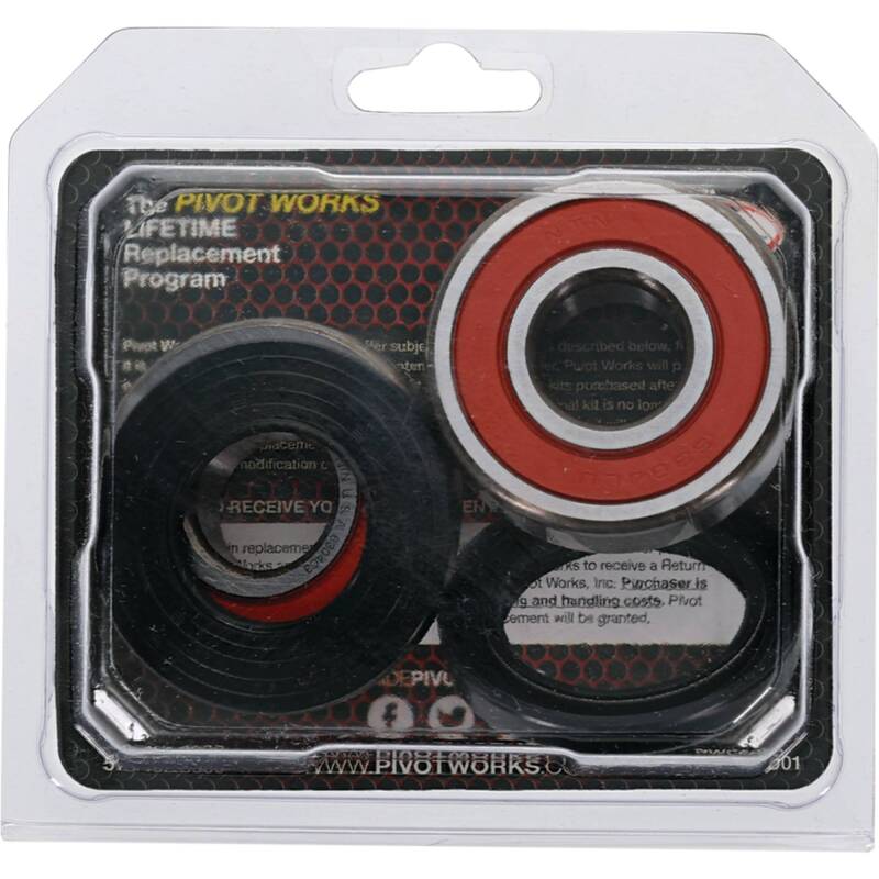 Pivot Works Kawasaki Wheel Bearing Kit Premium Bearings