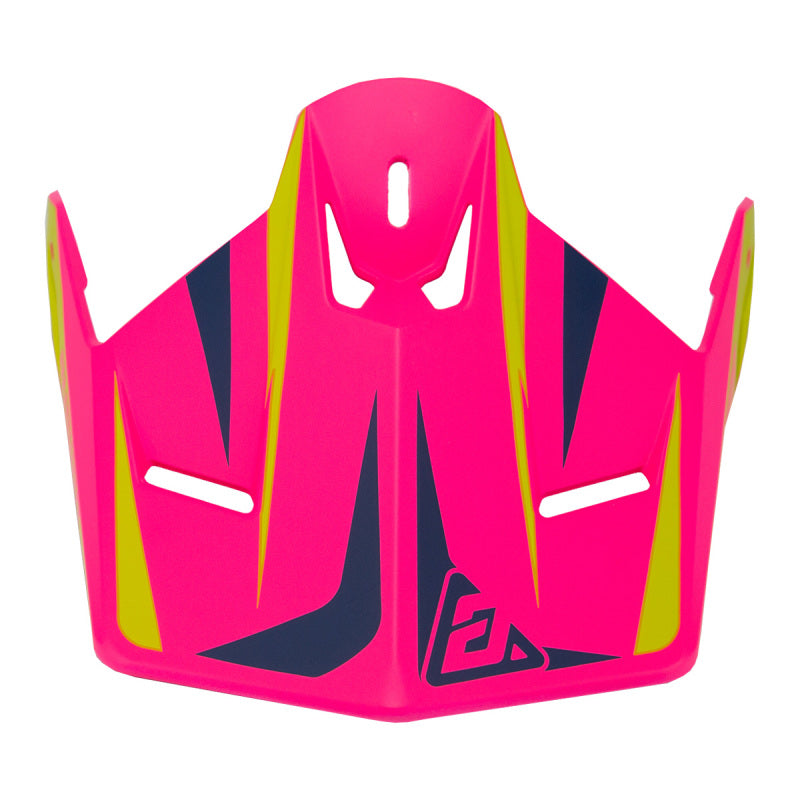 Answer 26 AR1 Mototown Matte Visor Youth - Pink/Hyper Acid/Dk Blue