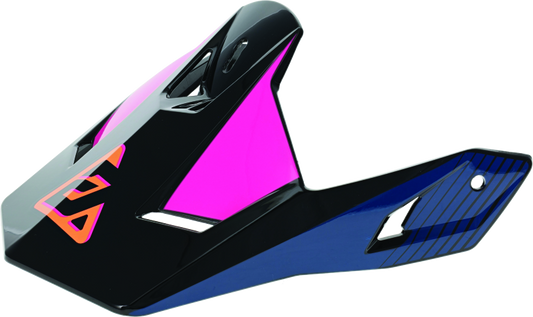 Answer AR1 Vendetta Visor Youth - Dark Blue/Rhodamine/Orange