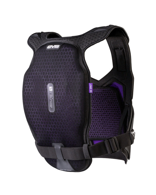 EVS F1 Pro Chest Protector Adult W/ RE ZRO Black - Large/XL