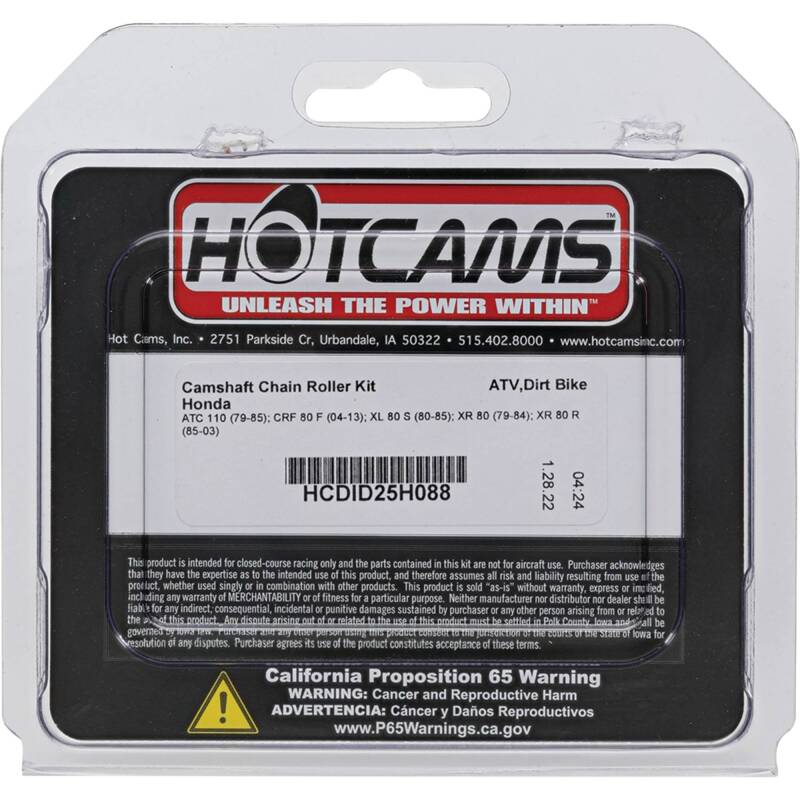 Hot Cams 1979-1985 Honda ATC 110 110cc Roller chain