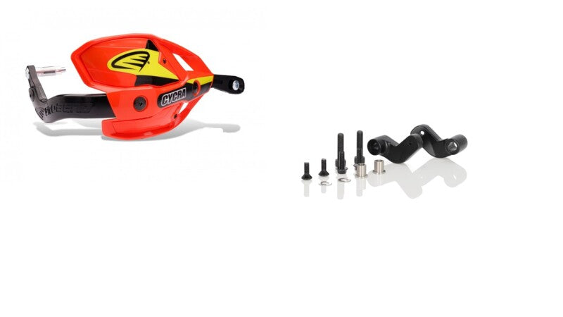 Cycra Probend Ultra Bar Pack w/ Flexx Link Bar Mount - Red