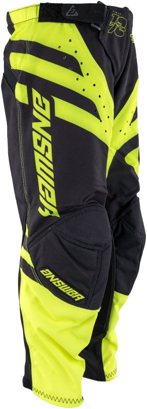 Answer 25 Arkon Nitrus Pants Black/Hyper Acid Youth Size - 22
