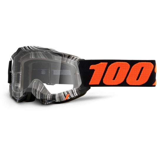 100 Percent Accuri 2 Junior Goggles – Geospace w/ Clear Lens