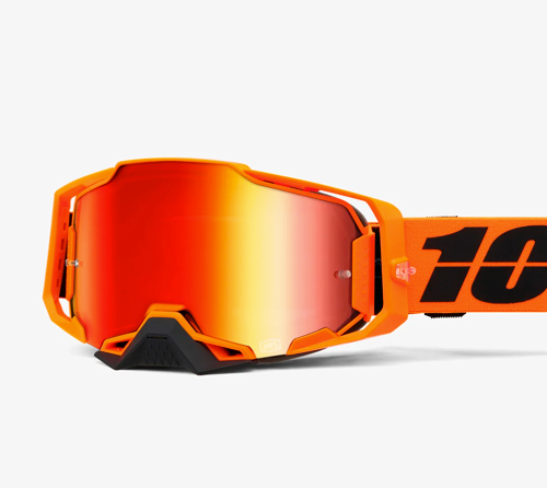 100 Percent Armega Goggles – CW2 w/ Mirror Red Lens