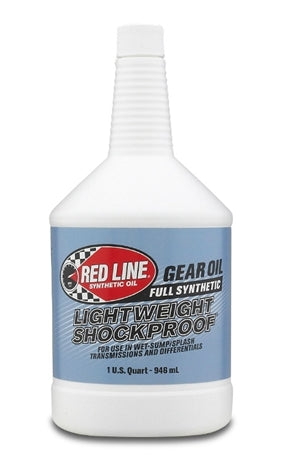 Red Line Lightweight ShockProof Gear Oil (58404) – UTV/ATV Racing Transmission Fluid