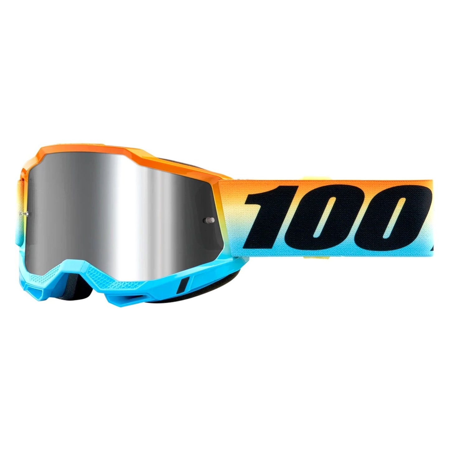 100 Percent Accuri 2 Junior Goggles – Sunset w/ Flash Silver Lens