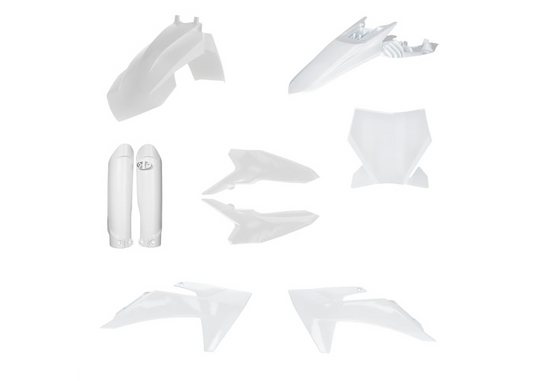 Acerbis 24+ KTM SX65 Full Plastic Kit -White